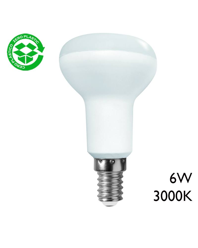 Bombilla Reflectora 50mm LED R50 6W E14