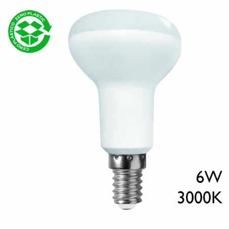 LED R50 Reflector Bulb 50mm 6W E14
