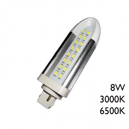 LED PL bulb 8W G24d 900Lm. 35mm