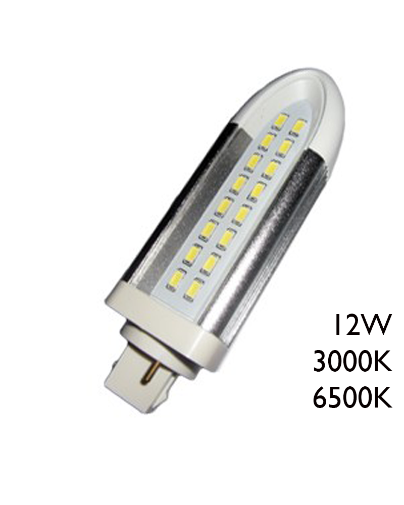 LED PL bulb 12W G24d 1200Lm. 35mm