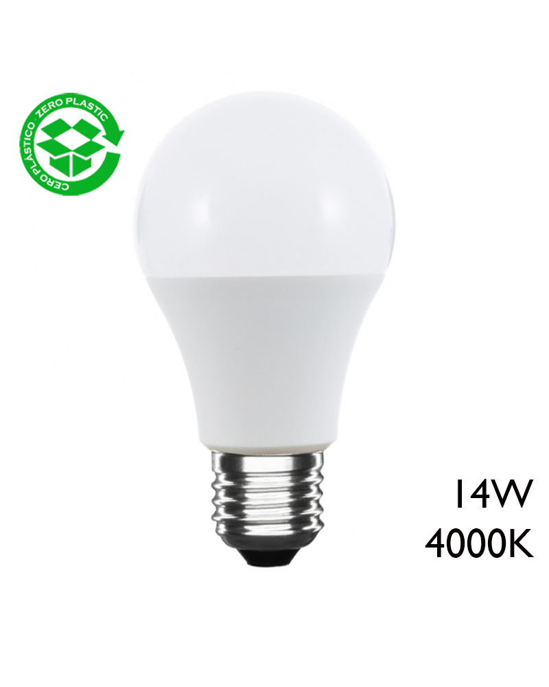 LED Standard Bulb 14W E27 4000K A+