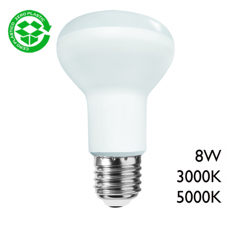 LED Reflector Bulb 63mm R63 8W E27