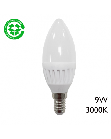 LED Candle bulb 9W E14 3000K