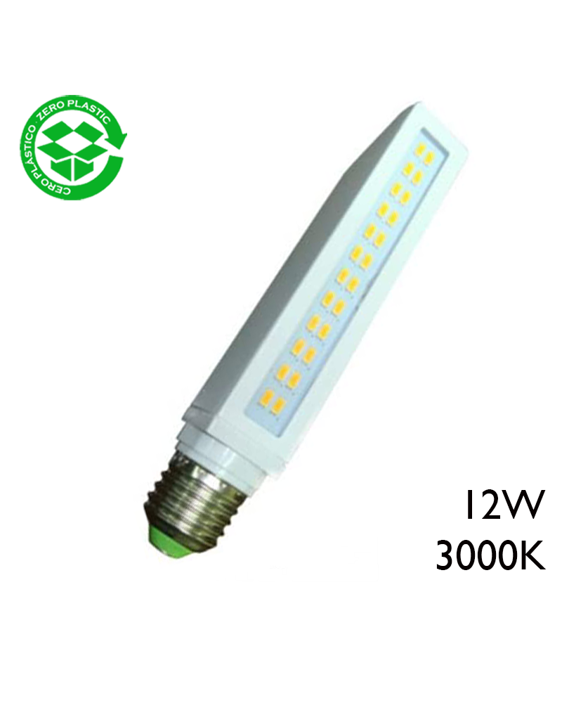 PL LED bulb 12W E27 3000K 1090Lm.