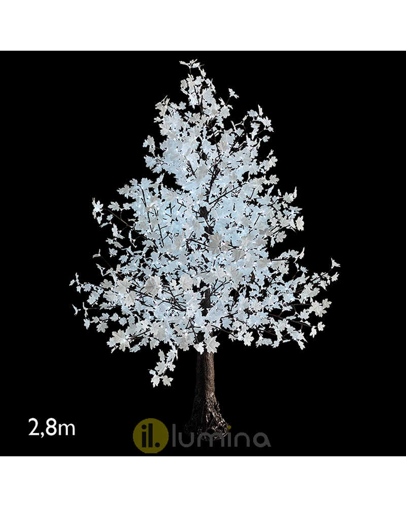 Maple tree 2,8 meter with 1376 24V IP44 LED lights