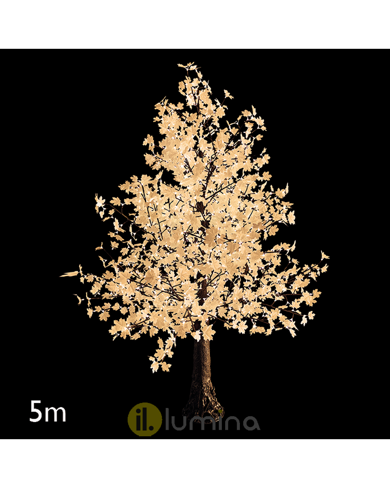 Maple tree 5 meter with 2924 24V IP44 LED lights