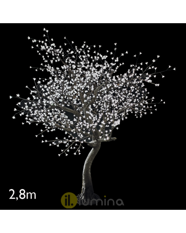 Cherry Blossom tree cool light 2,8 meter with 2120 24V IP44 LED lights