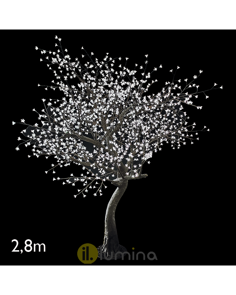 Árbol Cherry Blossom luz blanca fría de 2,8 metros con 2120 luces LED IP44 24V