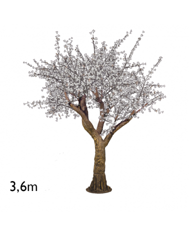 Cherry Blossom tree 3,6 meter with 4100 24V LED lights
