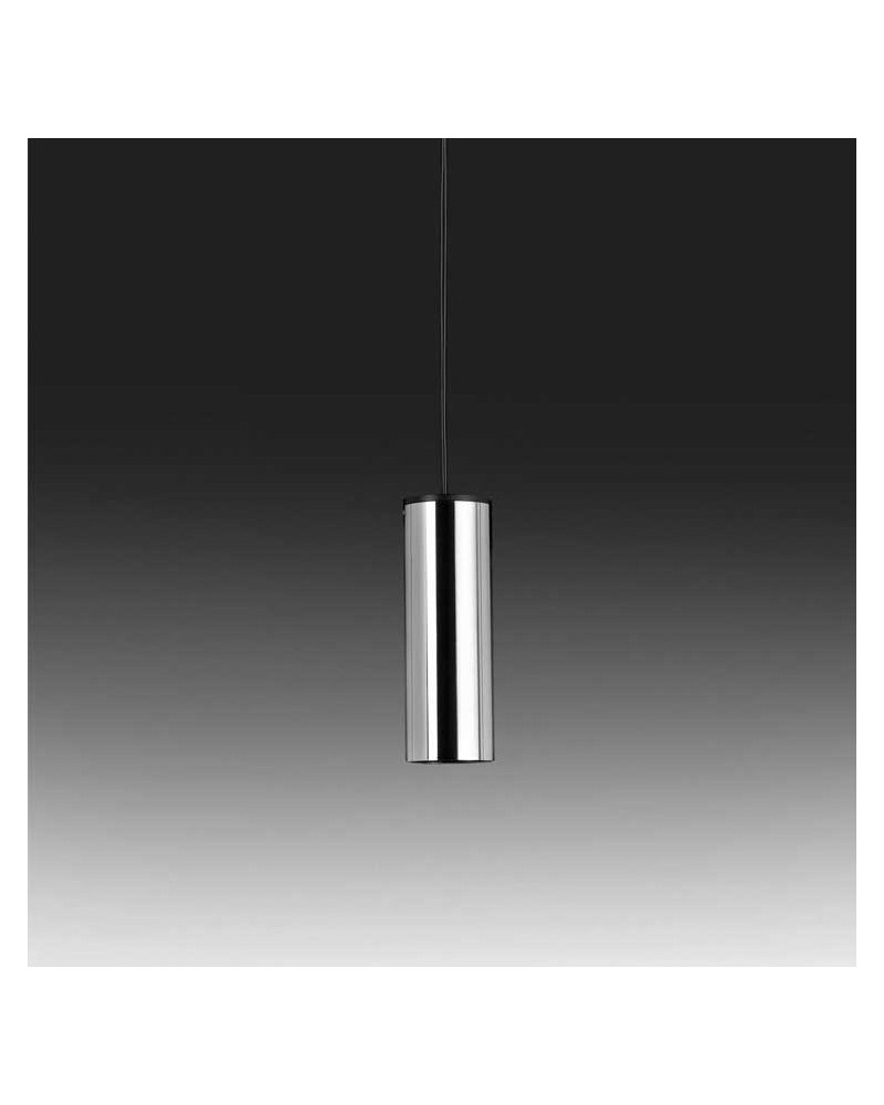 Cylinder ceiling lamp in zamak and aluminum 7cm dimmable GU10 single-phase