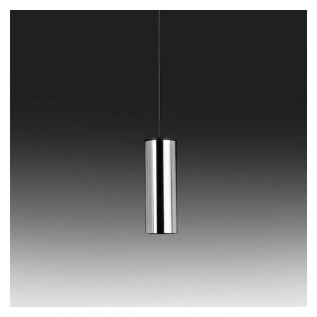 Cylinder ceiling lamp in zamak and aluminum 7cm dimmable GU10 single-phase