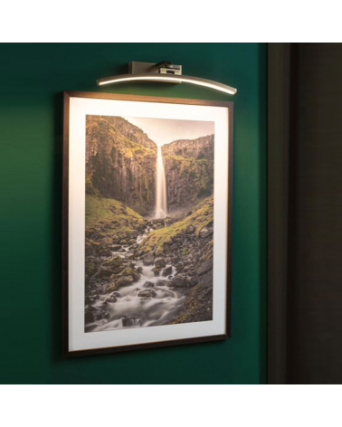 Aplique iluminacuadros 40 cm de metal 8,5W LED 3000K