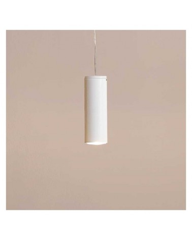 Cylinder ceiling lamp in zamak and aluminum 7cm dimmable GU10 single-phase