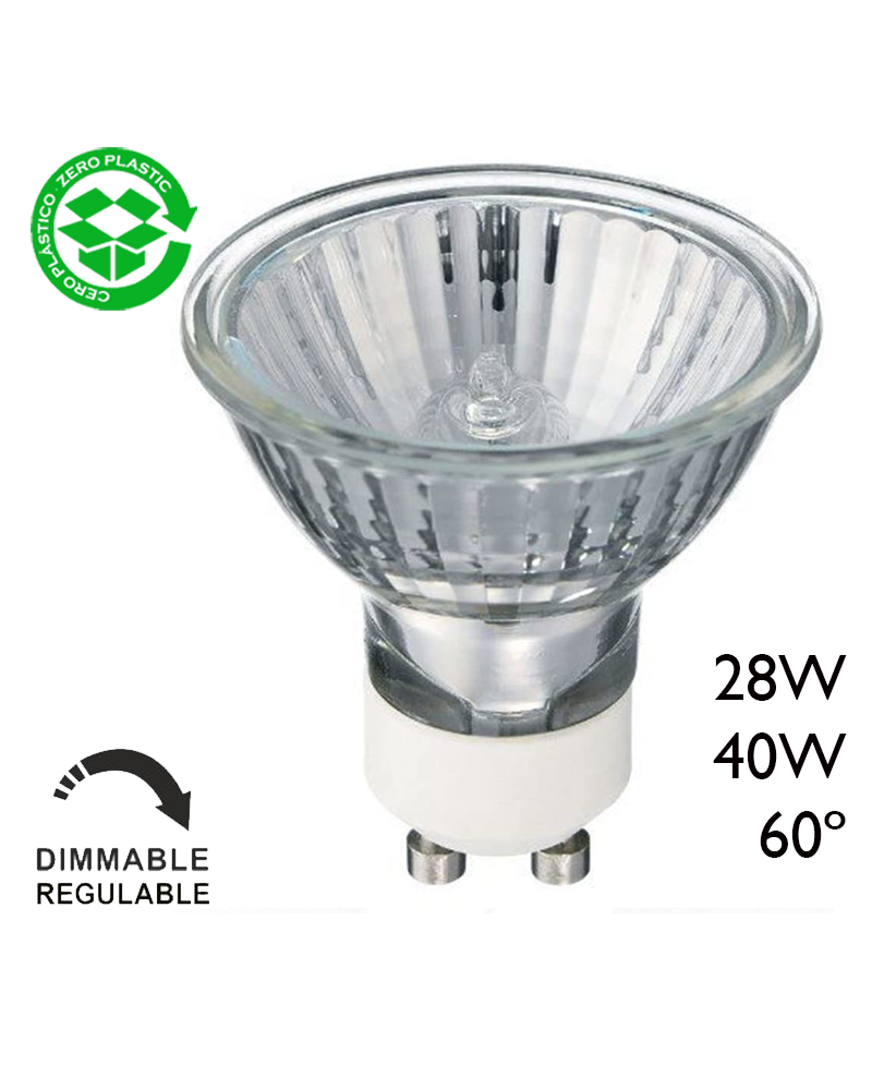 Spot Dichroic halogen Dimmable GU10 60º