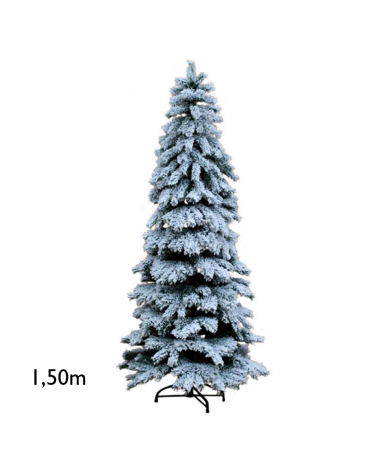 Árbol de Navidad nevado 150 cm