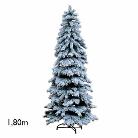 Árbol de Navidad nevado 180cm
