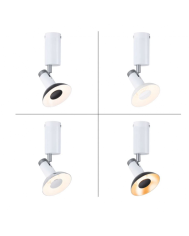 GU10 20W Swivel Metal Wall or Ceiling Light