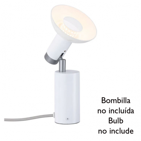 Table Lamp with GU10 rotating metal spot with Switch