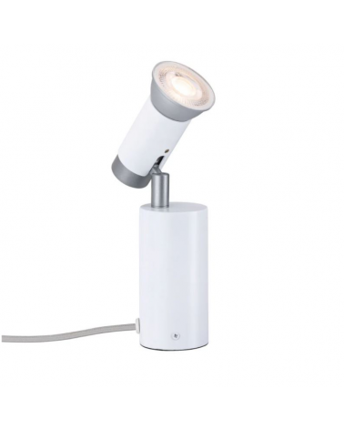Table Lamp with GU10 rotating metal spot with Switch