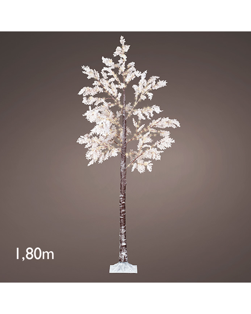 White flower tree 1,8 meter with 180 LED lights IP44