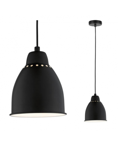 14.5cm metal ceiling lamp with various finishes E27 40W