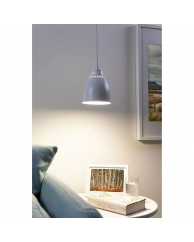 Lámpara de techo de 14,5cm de metal varios acabados E27 40W