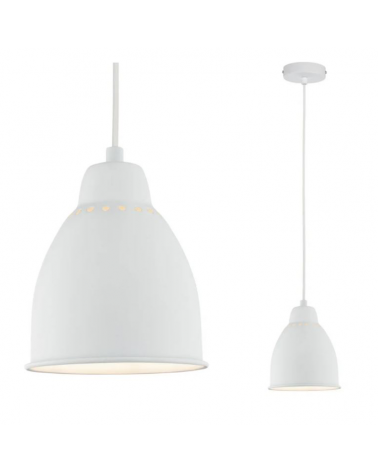 Lámpara de techo de 14,5cm de metal varios acabados E27 40W