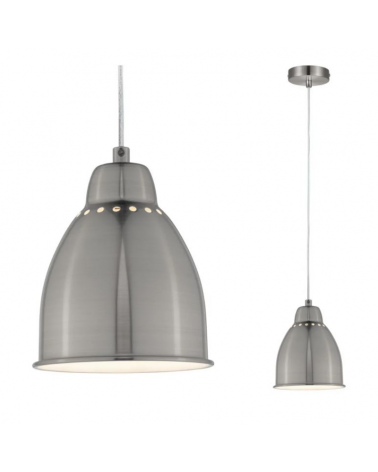 Lámpara de techo de 14,5cm de metal varios acabados E27 40W