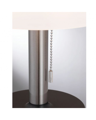 Solar table lamp LED steel finish 3000K Dimmable