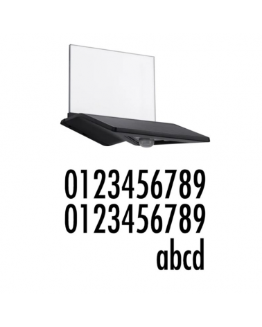 Aplique solar LED 1,2W IP44 3000K con sensor de anochecer y autoadhesivos