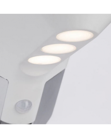 Aplique solar LED 1,22W IP44 3000K con sensor de movimiento
