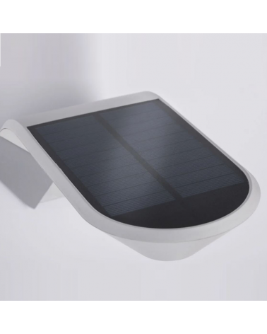 Aplique solar LED 1,22W IP44 3000K con sensor de movimiento