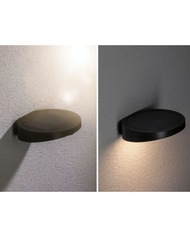 Aplique solar LED 1,2W IP44 3000K con sensor de movimiento