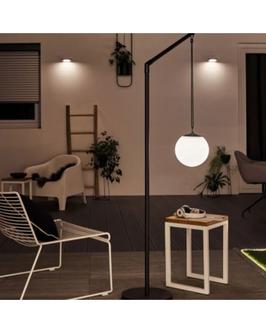 Aplique solar LED 1,2W IP44 3000K con sensor de movimiento