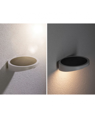 LED solar wall light with motion sensor 1.2W IP44 3000K warm white