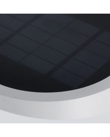 LED solar wall light with motion sensor 1.2W IP44 3000K warm white