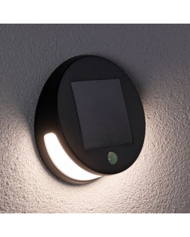 LED solar wall light with motion sensor 3W IP44 3000K warm white