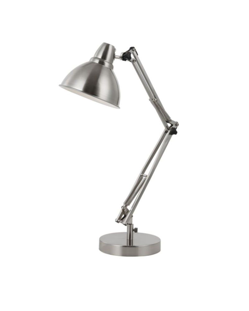 Flexo pixar de lectura articulable 66cm 40W E14 en acabado níquel