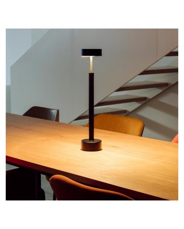 Design table lamp 56cm steel and aluminum dimmable LED 9.6W 2700K 893Lm