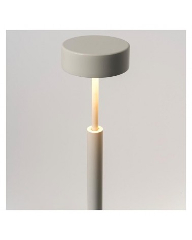 Design table lamp 56cm steel and aluminum dimmable LED 9.6W 2700K 893Lm