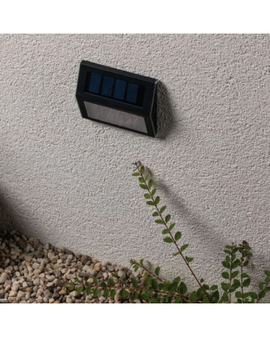 LED solar wall light with dusk sensor 0,05W IP44 3000K