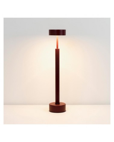 Lámpara de sobremesa de diseño 56cm acero y aluminio regulable LED 9,6W 2700K 893Lm