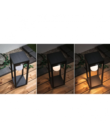 Lámpara solar LED de 40cm sensor de movimiento 5,5W 3000K