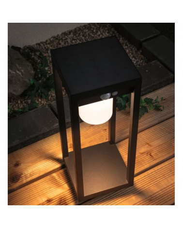 Lámpara solar LED de 40cm sensor de movimiento 5,5W 3000K