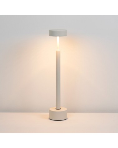 Lámpara de sobremesa de diseño 56cm acero y aluminio regulable LED 9,6W 2700K 893Lm