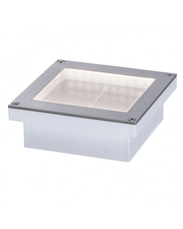 Empotrable de suelo Solar LED 0,7W IP67 acero inox. 3000K sensor movimiento