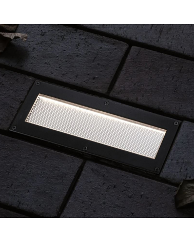Empotrable de suelo Solar LED 0,1W IP67 3000K con sensor de anochecer