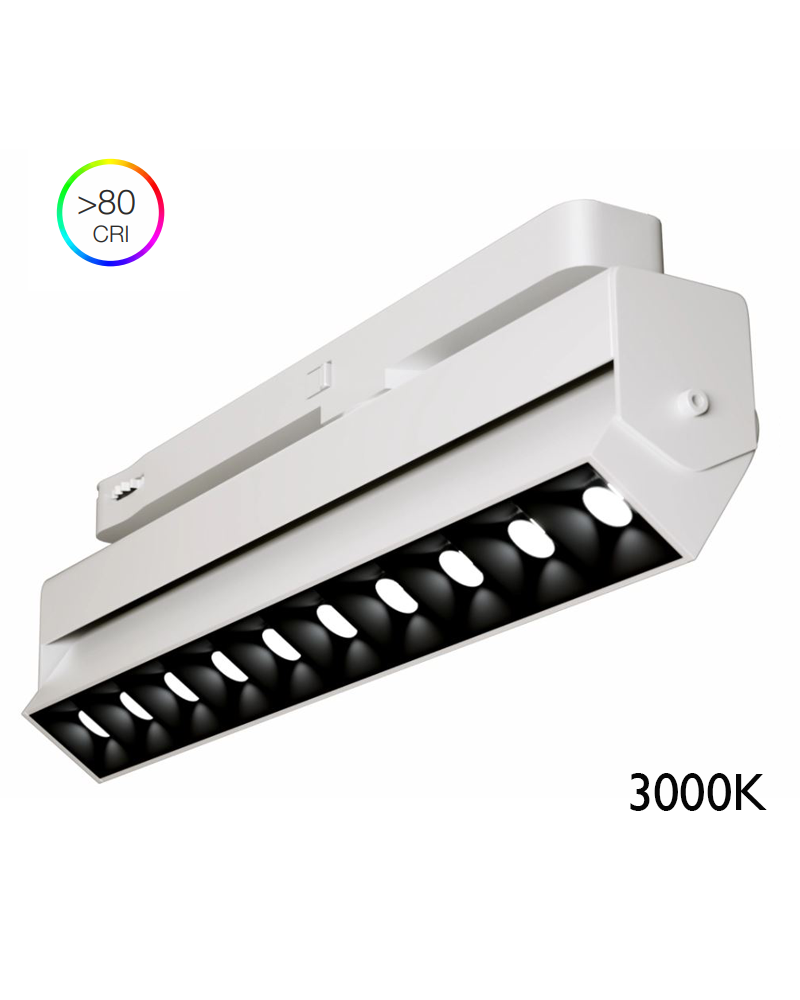 LED track light 28cm 20W 3000K 45º