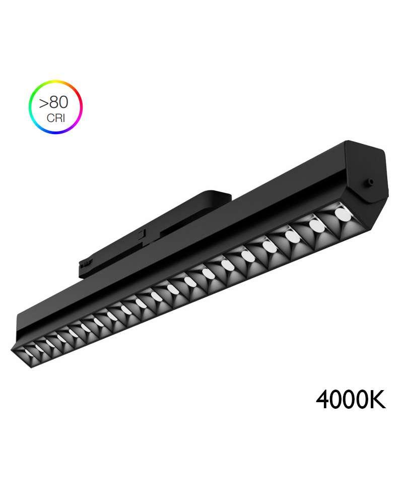 Foco de carril LED 54,5cm 30W 4000K 45º