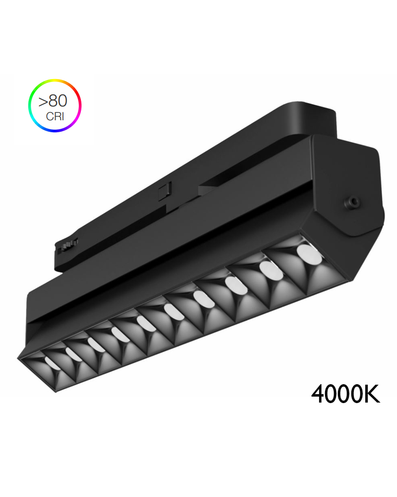 Foco de carril LED 28cm 20W 4000K 45º